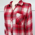 Rails COPY -  Red Plaid Shirt Photo 1