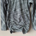Athleta Women’s Fastest Track Asymmetrical Half Zip Space Dye Cobblestone XS Photo 6