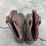 Ariat  Fatbaby Brown & Pink Western Genuine Leather Pull on Western Boots Size 8 Photo 11