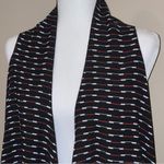 Jantzen  Black and White Striped Cardigan kimono Photo 1