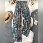 SheIn Multicolor Paisley Wide Leg Pants Photo 0