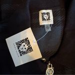 Anne Klein  Black Green Plaid Zip Sweater Cardigan Jacket XL NWT Photo 5