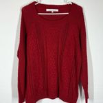 Lovers + Friends So Good Cable Knit Sweater Size XS Oversized Photo 1