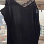 Gentle Fawn Black Lace Trim Slip Dress Photo 1