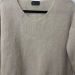 Luxe GG  Soft Cream Knit Sweater Photo 0