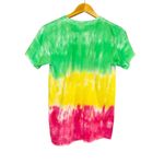 Sublime Tie Dye T Shirt Womens Small Reggae 2019 Band Rare Neon Festival Rainbow Green Photo 4