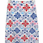 Boden Floral Cotton Aline Skirt Size 6 Photo 0