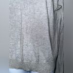 Adam Lippes  V Neck Heather Grey Bamboo Cashmere Blend Pullover Sweater EUC Sz‎ S Photo 1