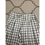 Emporio Armani  Silk Lantern Pleated grid Pants,  size EU 38/ US 2, MSRP $695. Photo 2