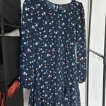 Francesca's  Dress Navy Floral Photo 0