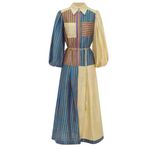 Alemais Diaz Stripe Midi Shirtdress Multi Color Size US 2 Photo 13