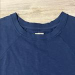 Pilcro  Navy Blue Sleeveless Sweatshirt Top Size Small Photo 2