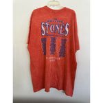 Free People Daydreamer Rolling Stones World Tour Graphic Tee Shirt Dress Sz M OVERSIZED Y2K Photo 3