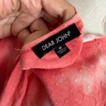 Dear John  Ruffle cap sleeve blouse Size Medium Rayon Photo 4