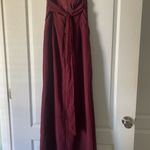 Corseted chiffon dress Azazie x Kendall Red Size XS Photo 6