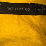 The Limited  Mustard Yellow 3/4 Sleeve V Neck Beaded Trim Cardigan XS Photo 7