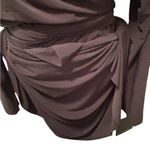 Norma Kamali Jersey Wrap Cardigan Black Size XL/42 Luxury Designer Runway Diva Photo 3