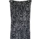 RAFAEL Black and White Polka Dot Maxi Skirt Size XL Photo 1