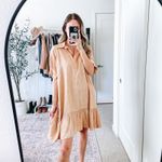 BAUM UND PFERDGARTEN Neutral Cream Cheetah Mini Dress Size M Photo 10