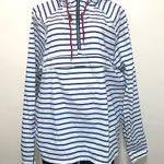 Old Navy  striped hooded jacket lightweight rain woman size XL Photo 0