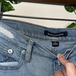 Calvin Klein Jeans High Rise Straight Slightly Ripped Distressed Jeans Blue Size 27 Photo 3