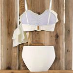 Retro Swimsuit with Removable Padding Women'S Retro Three Photo 2