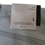 KanCan Womens L Ava High Rise 90's Boyfriend Button Fly Denim Shorts NEW Blue Size L Photo 8