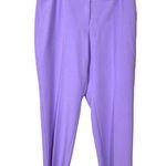 Kasper New Dress Pants Straight Leg Flat Front Purple Women’s Plus Size 20W Photo 2