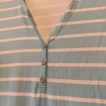 J. McLaughlin  Blue Striped Lynn Henley Dress Size XS Photo 3