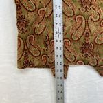 Harvé Benard Harve Benard Jacket Womens 10 Paisley Print Open front gold maroon Photo 6