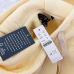 J.Crew NWT  Heritage Fleece Cropped Hoodie Sweatshirt Sunflower Sands Yellow Photo 3