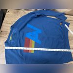 Aviator Nation  Blue Sweatshirt with Multicolor Logo size medium Photo 2