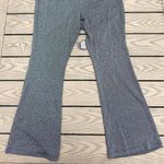 Old Navy High Rise Flare 2X full length silver grey sparkle glitter high waisted Photo 3