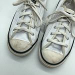 Converse Dainty White Leather Low Top Sneakers Womens 6 Photo 2