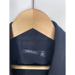 Relativity  Womens Size 10P Petite Black Jacket Blazer One Button Faux Pockets Photo 5