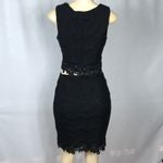 BCX  2-Piece Black Lace Skirt Set Size 5 New Without Tags Photo 2