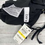 Bar III Solid Lace Up Off-The-Shoulder One-Piece Swimsuit Size M Black New Photo 5