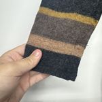 Cynthia Rowley  100% Merino Wool Striped Cardigan Sweater L/XL Open Front Draped Photo 2