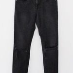 Max jeans Skimmer Distressed Straight Leg Jeans Photo 4