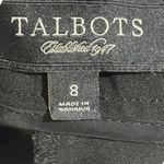 Talbots  Classic Black Wide-Leg Dress Pants Size 8 Photo 2