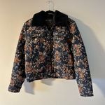 BLANK NYC Floral Tapestry Flight Jacket Photo 7