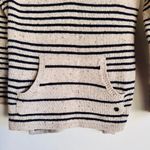 Roxy Women Mellie Hooded Long Sleeve Pullover Poncho Beachy Sweater Beige Size S Photo 2