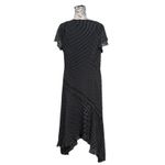 Adrianna Papell  Vintage Y2K Silk Polka Dot Midi Dress 14P | Classic Retro Photo 4