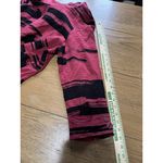 Habitat Clothes To Live In Women Small Black Red Cowl Neck Lagenlook Tunic Top Photo 5