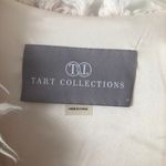 Tart Collection Ivory Belted Fuzzy Vest Photo 2