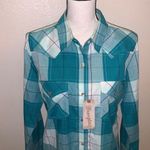 Wrangler NWT  Western Women’s Essential Long Sleeve Plaid Snap Shirt Photo 2