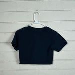 Brandy Melville  John Galt Blue Floral Crop Tee one size Photo 1