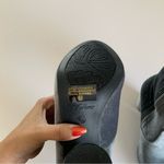 Forever Gray Velour Block Heel Almond Shaped Toe Sock Ankle Booties Size 6.5 Photo 5