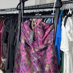 Lulus  High-Class Attitude Black Floral Jacquard Strapless Mini Dress Photo 6