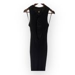 Roberto Cavalli  Extra long knitted black sleeveless gown, NWT Photo 4